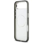 Karl Lagerfeld IML Choupette Head Logo MagSafe Black Kryt iPhone 17 Air