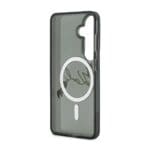 Karl Lagerfeld IML Choupette Karl Script Logo Magnetic Black Kryt Samsung Galaxy S26