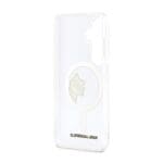 Karl Lagerfeld IML Choupette Peekaboo Logo Magnetic Transparent Kryt Samsung Galaxy S26