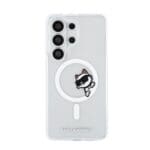 Karl Lagerfeld IML Choupette Peekaboo Logo Magnetic Transparent Kryt Samsung Galaxy S26 Ultra