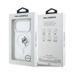 Karl Lagerfeld IML Choupette Peekaboo MagSafe Transparent Kryt iPhone 17 Pro
