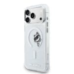 Karl Lagerfeld IML Choupette Peekaboo MagSafe Transparent Kryt iPhone 17 Pro Max
