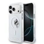 Karl Lagerfeld IML Choupette Peekaboo MagSafe Transparent Kryt iPhone 17 Pro Max