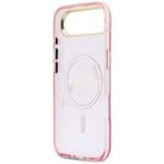 Karl Lagerfeld IML Choupettes Karl Script Logo MagSafe Pink Kryt iPhone 17 Air