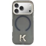 Karl Lagerfeld IML K Head Logo MagSafe Black Kryt iPhone 17 Pro
