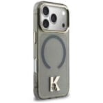 Karl Lagerfeld IML K Head Logo MagSafe Black Kryt iPhone 17 Pro