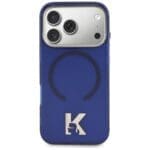 Karl Lagerfeld IML K Head Logo MagSafe Blue Kryt iPhone 17 Pro