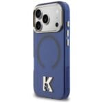 Karl Lagerfeld IML K Head Logo MagSafe Blue Kryt iPhone 17 Pro Max