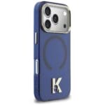 Karl Lagerfeld IML K Head Logo MagSafe Blue Kryt iPhone 17 Pro Max