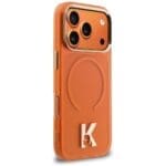 Karl Lagerfeld IML K Head Logo MagSafe Orange Kryt iPhone 17 Pro
