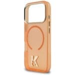 Karl Lagerfeld IML K Head Logo MagSafe Orange Kryt iPhone 17 Pro