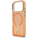 Karl Lagerfeld IML K Head Logo MagSafe Orange Kryt iPhone 17 Pro Max
