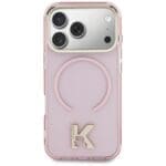 Karl Lagerfeld IML K Head Logo MagSafe Pink Kryt iPhone 17 Pro