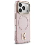 Karl Lagerfeld IML K Head Logo MagSafe Pink Kryt iPhone 17 Pro