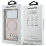 Karl Lagerfeld IML K Head Logo MagSafe Pink Kryt iPhone 17 Pro