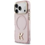 Karl Lagerfeld IML K Head Logo MagSafe Pink Kryt iPhone 17 Pro Max