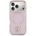 Karl Lagerfeld IML K Head Logo MagSafe Pink Kryt iPhone 17 Pro Max