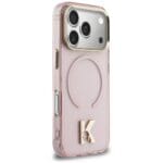 Karl Lagerfeld IML K Head Logo MagSafe Pink Kryt iPhone 17 Pro Max