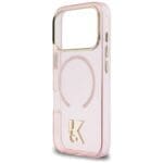 Karl Lagerfeld IML K Head Logo MagSafe Pink Kryt iPhone 17 Pro Max