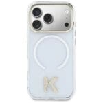 Karl Lagerfeld IML K Head Logo MagSafe Transparent Kryt iPhone 17 Pro