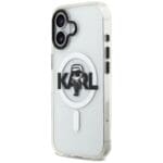 Karl Lagerfeld IML Karl Sketch Logo MagSafe Clear Kryt iPhone 17