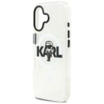 Karl Lagerfeld IML Karl Sketch Logo MagSafe Clear Kryt iPhone 17