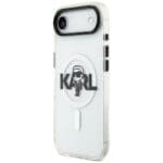 Karl Lagerfeld IML Karl Sketch Logo MagSafe Clear Kryt iPhone 17 Air