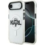 Karl Lagerfeld IML Karl Sketch Logo MagSafe Clear Kryt iPhone 17 Air
