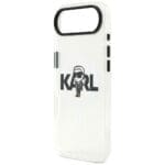 Karl Lagerfeld IML Karl Sketch Logo MagSafe Clear Kryt iPhone 17 Air