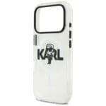Karl Lagerfeld IML Karl Sketch Logo MagSafe Clear Kryt iPhone 17 Pro