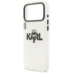 Karl Lagerfeld IML Karl Sketch Logo MagSafe Clear Kryt iPhone 17 Pro Max