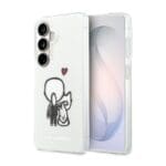 Karl Lagerfeld IML K&CH Back Logo Magnetic Transparent Kryt Samsung Galaxy S26