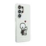 Karl Lagerfeld IML K&CH Back Logo Magnetic Transparent Kryt Samsung Galaxy S26 Ultra
