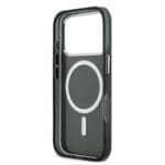 Karl Lagerfeld IML K&CH Heads Logo MagSafe Black Kryt iPhone 17 Pro Max