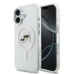 Karl Lagerfeld IML K&CH Heads Metal Frame MagSafe Transparent Kryt iPhone 17
