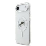 Karl Lagerfeld IML K&CH Heads Metal Frame MagSafe Transparent Kryt iPhone 17 Air
