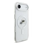 Karl Lagerfeld IML K&CH Heads Metal Frame MagSafe Transparent Kryt iPhone 17 Air