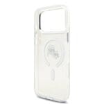 Karl Lagerfeld IML K&CH Heads Metal Frame MagSafe Transparent Kryt iPhone 17 Pro Max