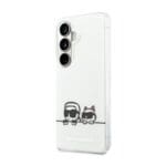 Karl Lagerfeld IML K&CH Peekaboo Logo Magnetic White Kryt Samsung Galaxy S26
