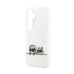 Karl Lagerfeld IML K&CH Peekaboo Logo Magnetic White Kryt Samsung Galaxy S26 Plus