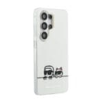 Karl Lagerfeld IML K&CH Peekaboo Logo Magnetic White Kryt Samsung Galaxy S26 Ultra