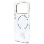 Karl Lagerfeld IML KL Script Logo MagSafe Transparent Kryt iPhone 17 Pro
