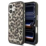 Karl Lagerfeld IML Leopard MagSafe Brown Kryt iPhone 17