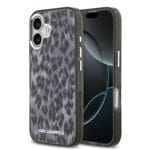 Karl Lagerfeld IML Leopard MagSafe Grey Kryt iPhone 17