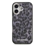 Karl Lagerfeld IML Leopard MagSafe Grey Kryt iPhone 17