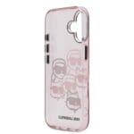 Karl Lagerfeld IML Multi K&CH Heads Pink Kryt iPhone 17
