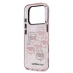 Karl Lagerfeld IML Multi K&CH Heads Pink Kryt iPhone 17 Pro