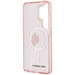 Karl Lagerfeld IML Peekaboo Choupette MagSafe Pink Kryt Samsung Galaxy S26 Ultra