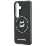 Karl Lagerfeld IML Repeated Choupette MagSafe Black Kryt Samsung Galaxy S26