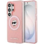 Karl Lagerfeld IML Repeated Choupette MagSafe Pink Kryt Samsung Galaxy S26 Ultra